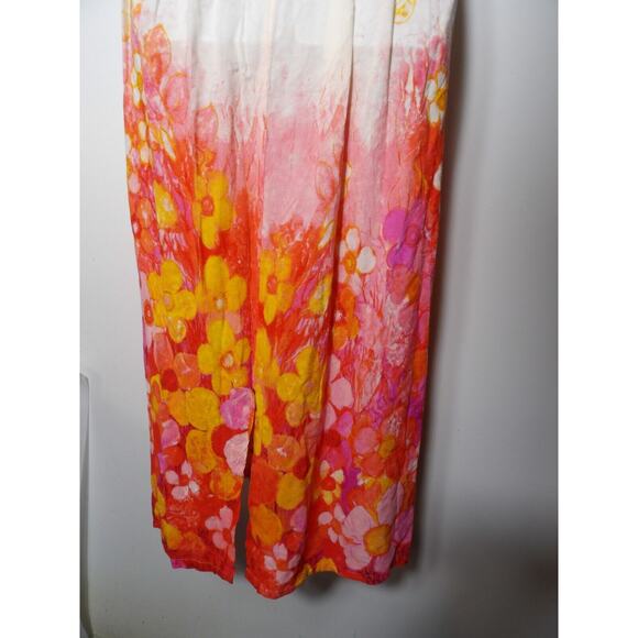 Jams World 50 Years Medium Maxi Dress Floral Feminine Soft Pink Sundaisy - Picture 14 of 15